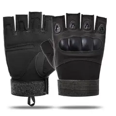 GENERICO - GUANTES TÁCTICOS DE MEDIO DEDO PARA HOMBRE