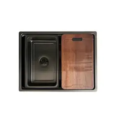 XM - Lavadero de Cocina Negro XM US30401E-6448