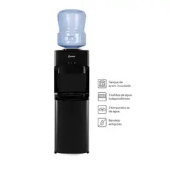 MIRAY - Dispensador de Agua Miray DAM-24N de 20Lts Caliente, Templada, Fría