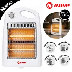 MIRAY - Estufa de Cuarzo Miray EQM-29 Blanco 8m2