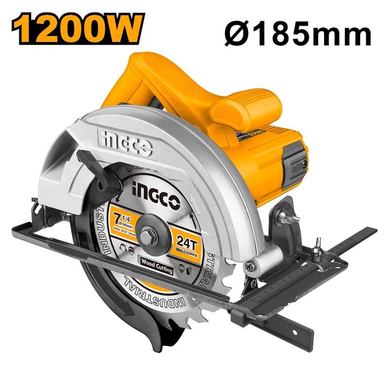SIERRA CIRCULAR INGCO 1200W 185MM 7 1/4" CS18578