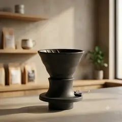 GENERICO - DRIPPER INMERSION SWITCH CERAMICA  NEGRO