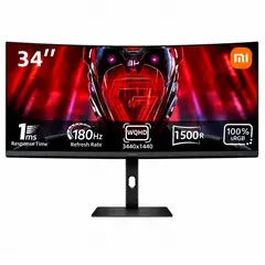 XIAOMI - Monitor Xiaomi G34WQi EU 34 2K WQHD 180Hz 1ms