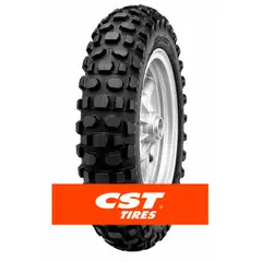 CST - Llanta De Moto Scooter 3.50-10 Cst DOBLE PROPOSITO Uso Sin Camara