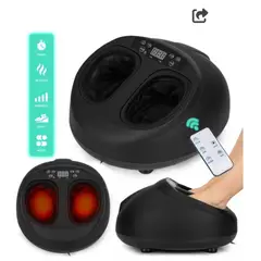GENERICO - Masajeador de Pies 4D con Calor y Compresión de Aire
