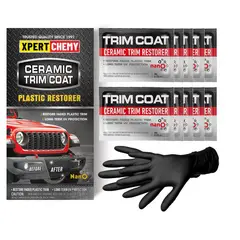 EXPERTO - Kit Restaurador de plastico externo para auto - 02 sobres