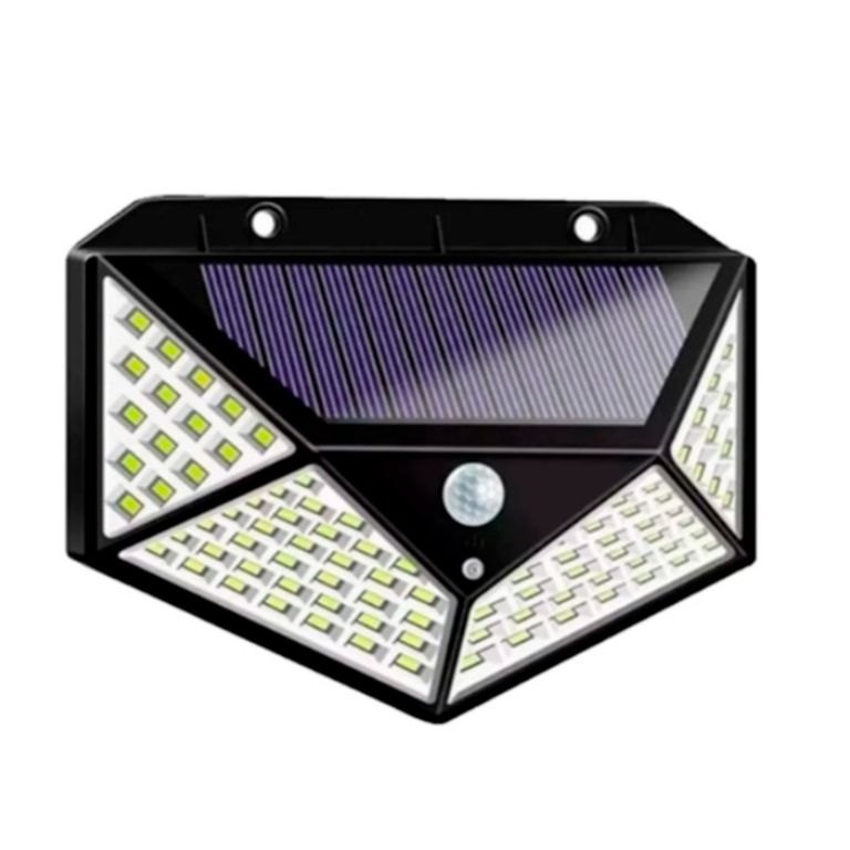 FOCOS APLIQUE SOLAR CON ENCENDIDO AUTOMATICO Y SENSOR DEMOVIMIENTO