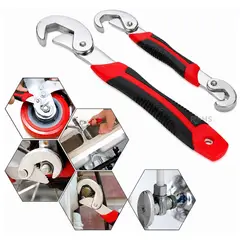 OEM - Llave Universal Ajustable Multiuso Para Tuercas Y Tuberías Con Mango Ergonómico