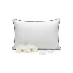 ARLIN TEXTIL - Almohada 220 Hilos Algodón Deluxe / Azul Arlin 70 X 50 Cm