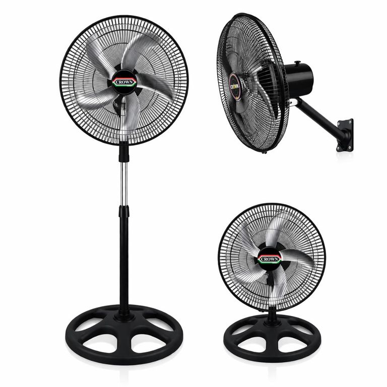 Ventilador Crown 3 en 1 – Potente, Silencioso y Ajustable