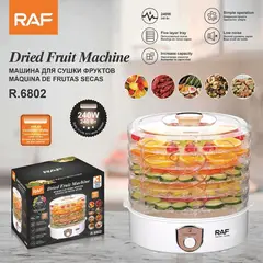 GENERICO - MAQUINA DESHIDRATADORA AUTOMATICA FRUTAS Y VERDURAS RAF 5 NIVELES/MODELO CIRCULAR.
