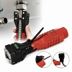 OEM - Herramienta Multifuncional 18 En 1 Para Gasfitería Con Accesorios Intercambiables