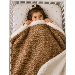 GENERICO - Manta Premium de Sherpa para Bebés y Niños - Suavidad y Abrigo Excepcional - Frazada