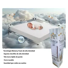 Stokker Baby - Colchón con Tecnología Memory Foam de Cuna