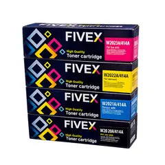 FIVEX - Kit de Toner FIVEX Compatible 414A M454dn M454dw M479dw