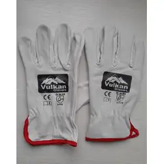 GENERICO - GUANTE DE CUERO  BADANA  VULKAN  ( Pack x 12 par)