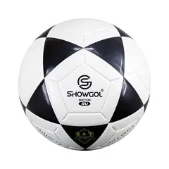 SHOWGOL - PELOTA DE FÚTBOL TALLA  5 CUERO PU VULCANIZADO FT-5 SHOWGOL BLANCO