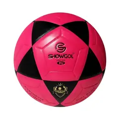 SHOWGOL - PELOTA DE FÚTBOL TALLA  5 CUERO PU VULCANIZADO FT-5 SHOWGOL FUCSIA