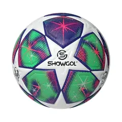 SHOWGOL - PELOTA DE FUTSAL PU THERMOSELLADA  TALLA 3.5  SHOWGOL VERDE/MORADO