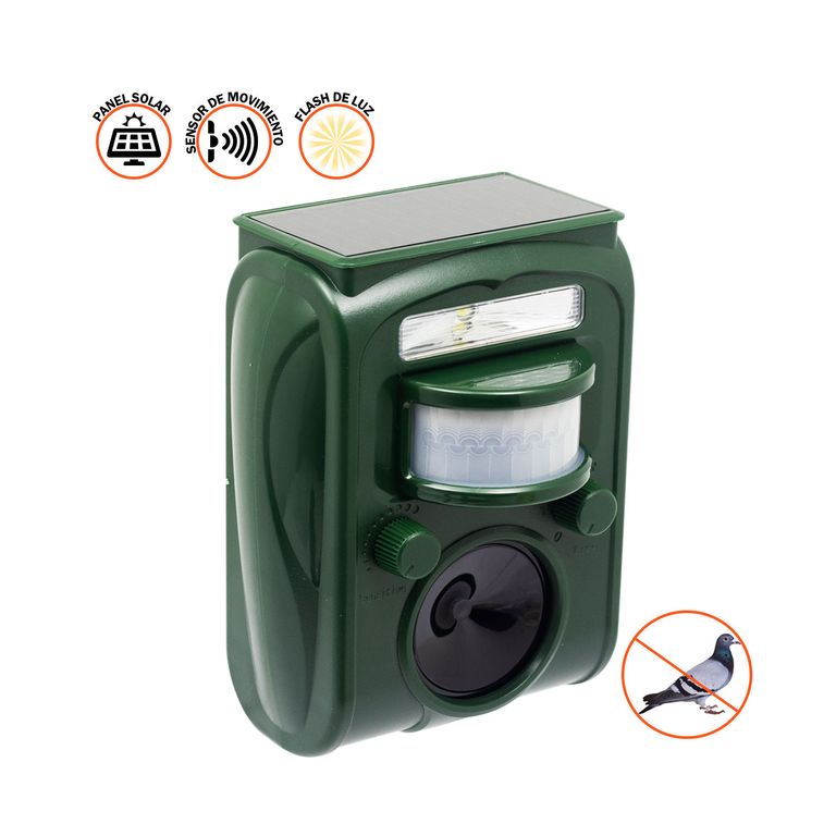 Espanta Aves Electrónico con Panel Solar WT-7200 WESTOR