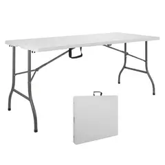 GENERICO - Mesa Plegable Portátil Tipo Maletín Multipropósito 180cm COD Z-180C