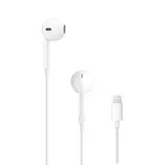 APPLE - Audífonos in ear con micrófono Apple EarPods Lightning blanco