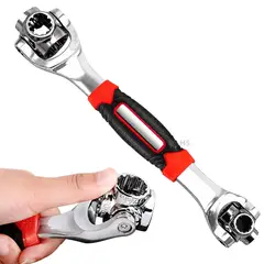 OEM - Llave Universal 48 En 1 Multifuncional Ajustable Acero Con Mango Ergonómico