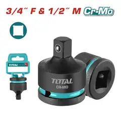 TOTAL - ADAPTADOR DE DADO DE IMPACTO ¾ A ½  THIAD3412