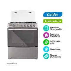 Coldex - COCINA GAS 30 Top COLDEX CX 768 PLUS