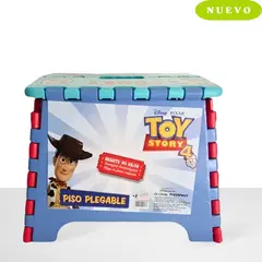 Reyplast - Banco de Piso Plegable Toy Story Global Titanio.