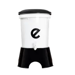 ECOFILTRO - Ecofiltro purificador de agua por gravedad 20 L Colors Negro