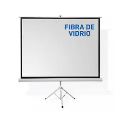 NEO DIGITAL - Pantalla ecran trípode fibra de vidrio 120 pulgadas 2.44x1.83m