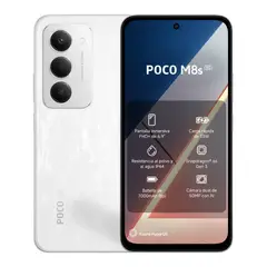 XIAOMI - POCO M8s 5G Blanco 8GB + 256GB.
