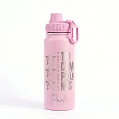 LITTLE BRU ACCESORIOS EXCLUSIVOS - Termo Tomatodo Universitario Tricampeon 700 Ml Rosa