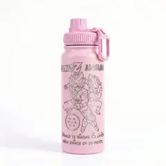 LITTLE BRU ACCESORIOS EXCLUSIVOS - Termo Tomatodo Dragon Ball 700 Ml Rosa