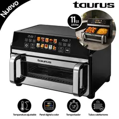 Taurus - Freidora de Aire Taurus Double Air Fryer 11 L.