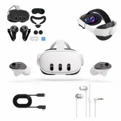 Meta - Gafas de Realidad Virtual Meta Quest 3 512GB Pack XR