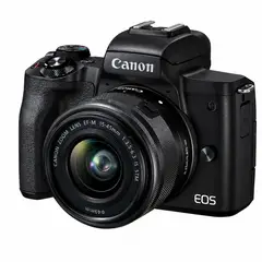 CANON - Cámara Mirrorless Canon EOS M50 Mark II 24.1 MP + Lente EF-M 15-45mm IS STM