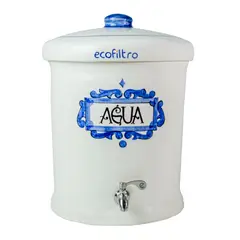 ECOFILTRO - Ecofiltro purificador de agua artesanal Cerámico 21 L Agua