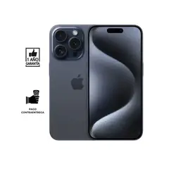 APPLE - IPhone 15 Pro Max Reacondicionado (ESIM) 512gb I Grado B I color: Azul