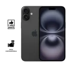 APPLE - REACONDICIONADO iPhone 16 Plus 128gb I Grado B I color Negro
