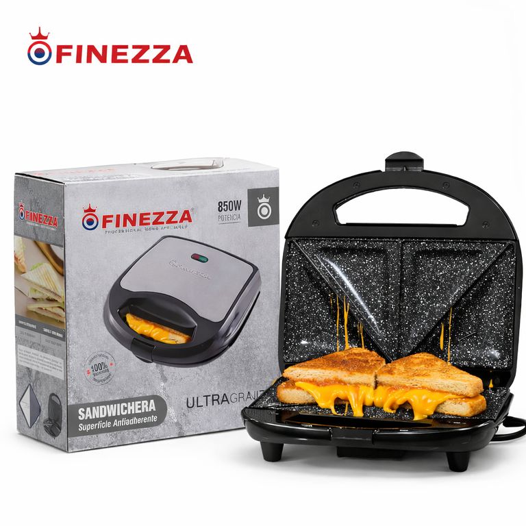 SANDWICHERA WAFLERA FINEZZA ANTIADHERENTE ULTRAGRANITO - 850W