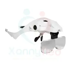 GENERICO - VISOR CON LUPA TIPO LENTES INALAMBRICO Y RECARGABLE