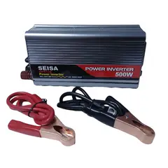 SEISA - Inversor de Corriente Portatil para Auto 500w 12v220v