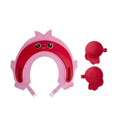 GENERICO - Gorro baño ducha  PREMIUM BEBE-protector de ojos y orejas/tamaño regulable