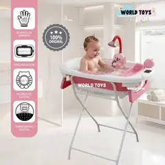 Baby - Bañera con Parante «NEMO SPLASH» Edición Limitada Pink