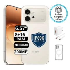 HONOR - Celular Honor 600 5G 8GB+256GB DORADO + Honor Choice Watch BLANCO