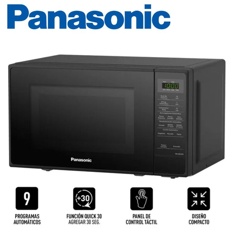 Horno Microondas Panasonic SB25JB 20 Litros Negro