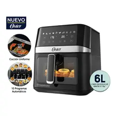 OSTER - FREIDORA DE AIRE DIGITAL OSTER DE 6 L CKSTAF60WDDF