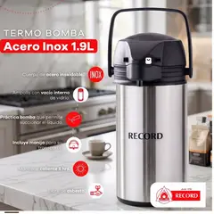 RECORD - Termo Acero Inoxidable RECORD - GARANTIA
